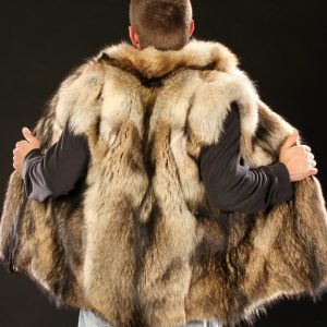 Coyote Fur Vest - Men's