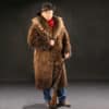 Buffalo Fur Coat (Full Front View)