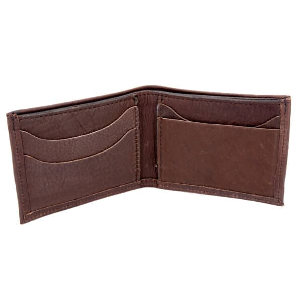 bifold-bison-leather-wallet-open