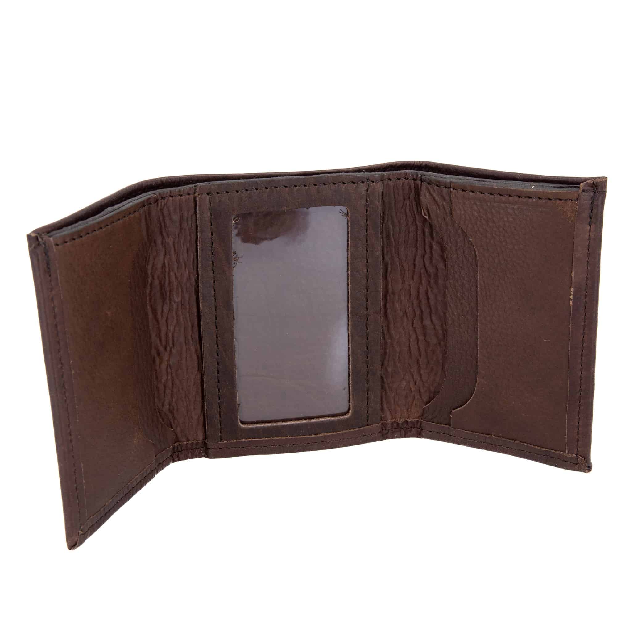 Buffalo Leather Wallet is handmade from buffalo leather and tanned for ...