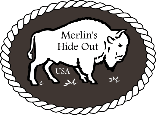 Merlin's Hide Out Logo