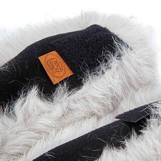 fur-headband-blue-fox-detail
