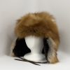 red fox fur trapper hat-3849